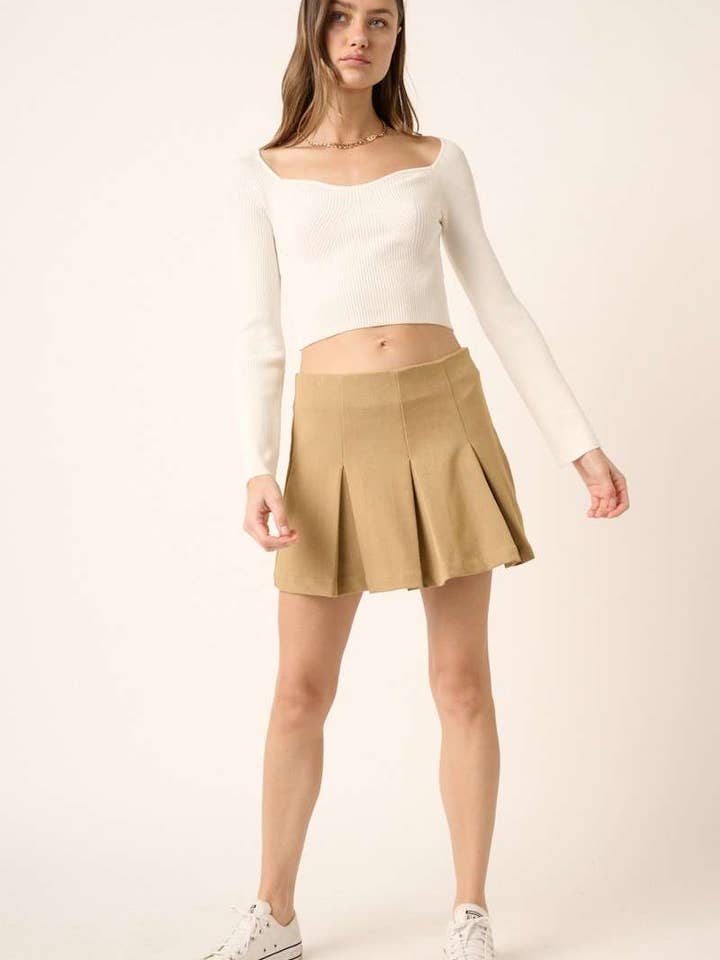 mittoshop - Vente Jupe-short – femme - JUPE-SHORT À DÉTAILS PLISSÉS8