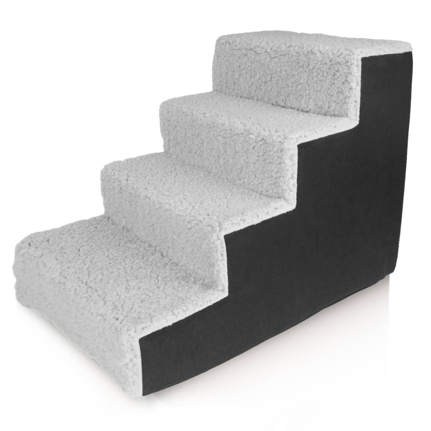 Precious Tails - Wholesale Pet Steps & Ramps - Cat/Dog - Home Base  4-Step Dog Stairs, Pet Steps for Couch and Bed20