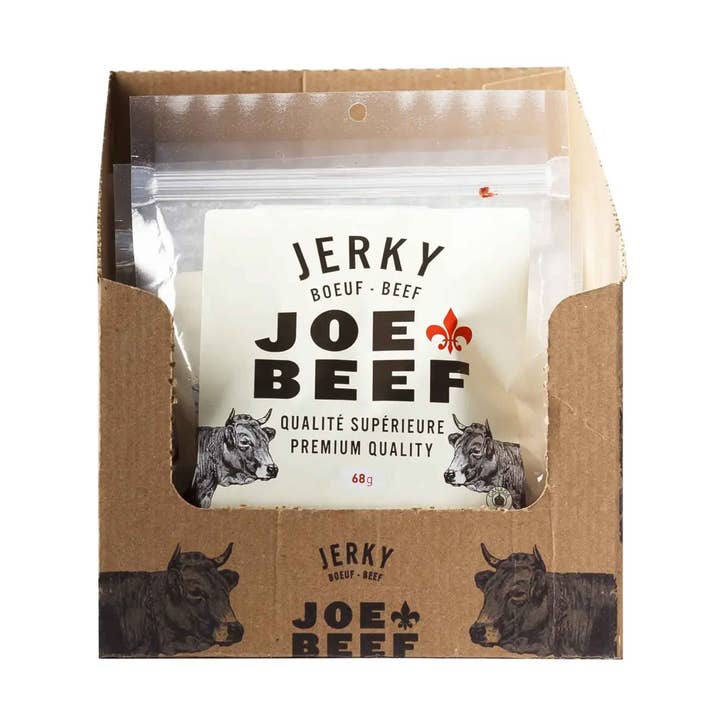 Joe Beef Jerky Premium for wholesale by Weekly Provisions