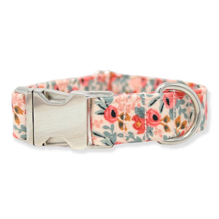 The Oxford Dog - Wholesale Pet Collar - Dog - Rosa Peach Dog Collar