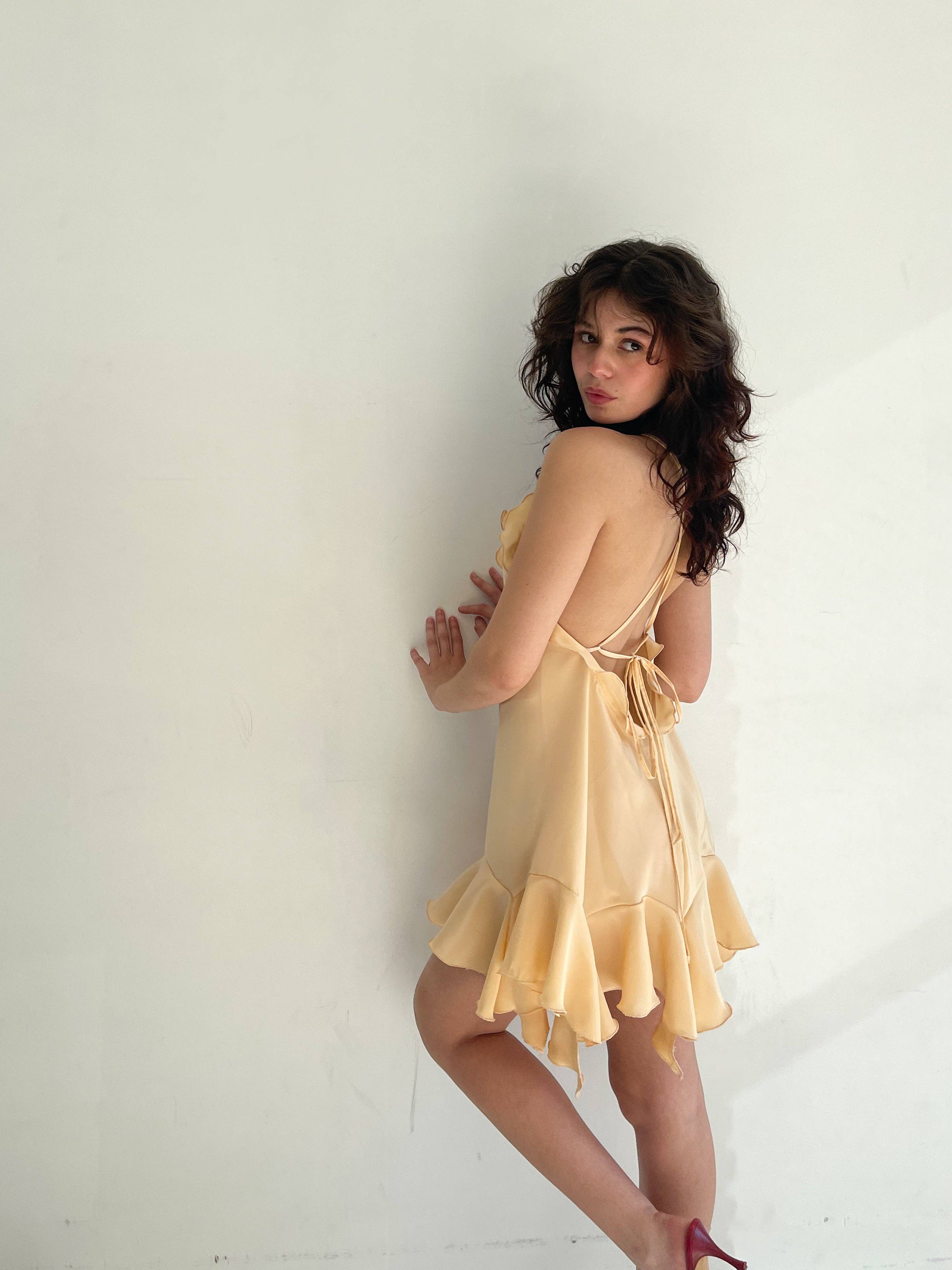 Bareminimale - Wholesale Dress - Women's - MIGNONETTE SILK DRESS3