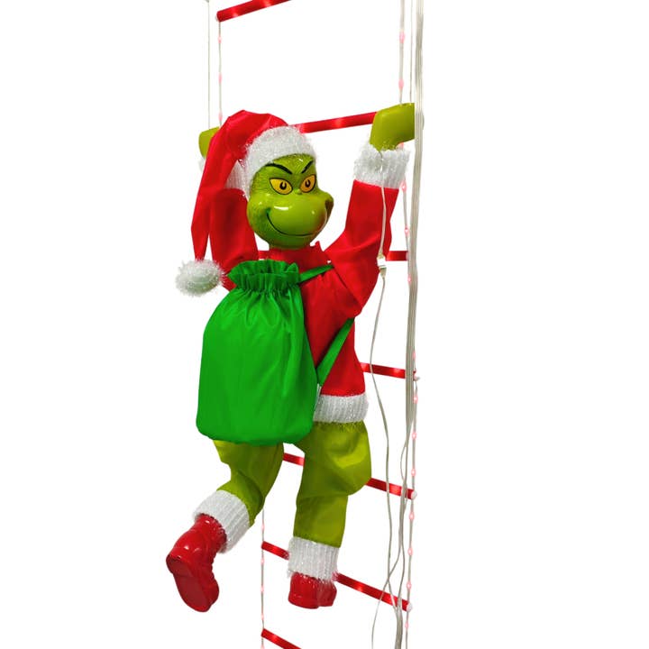 Échelle de corde Grinch 10' pour la vente par Mr. Christmas