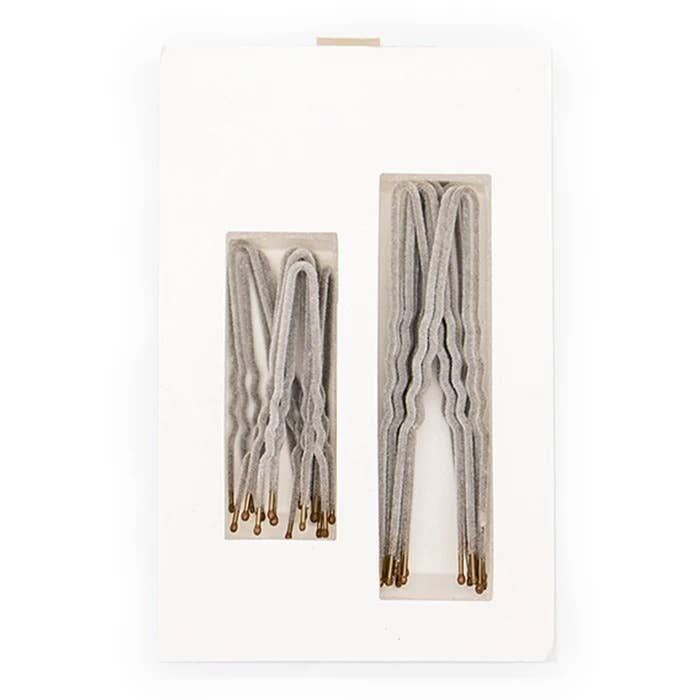 Frenchies - Wholesale Hair Pin - Frenchies Hairpin - Grey3