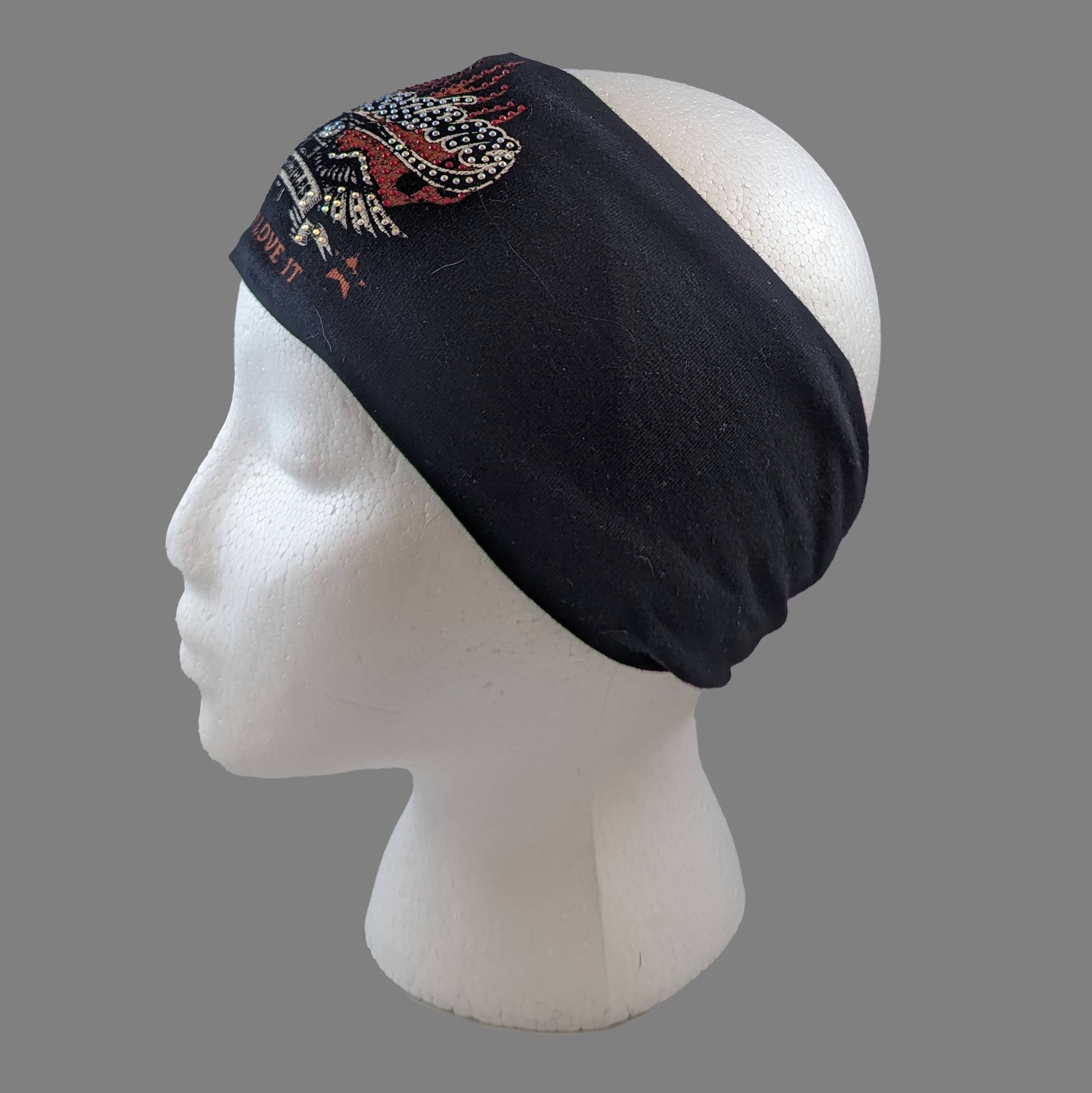 Gem City Attire - Wholesale Fashion Headband - Women's - HW101R - Freedom Flames head wrap1
