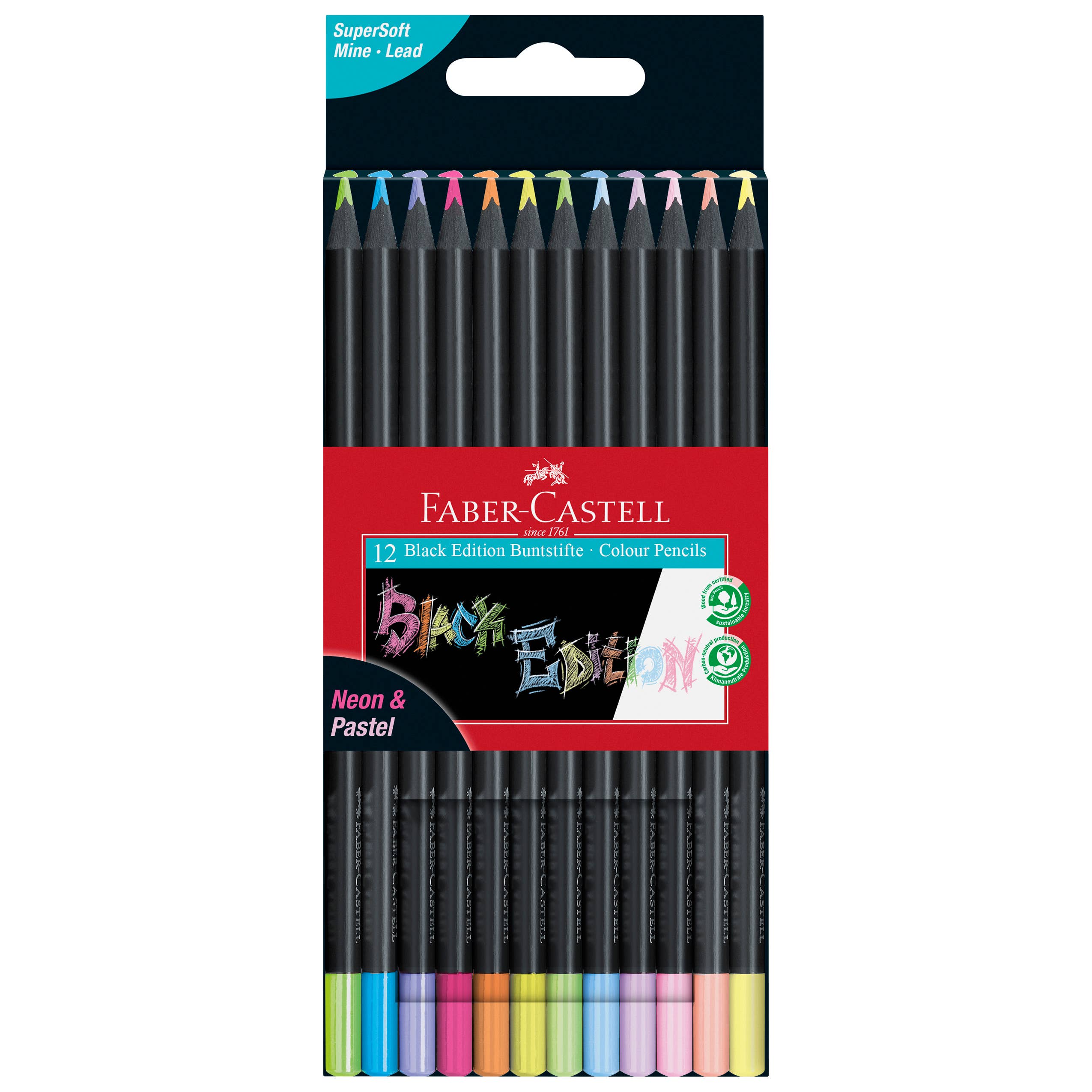 Faber-Castell / Creativity for Kids - Wholesale Colored Pencil - Black Edition Countertop Display3