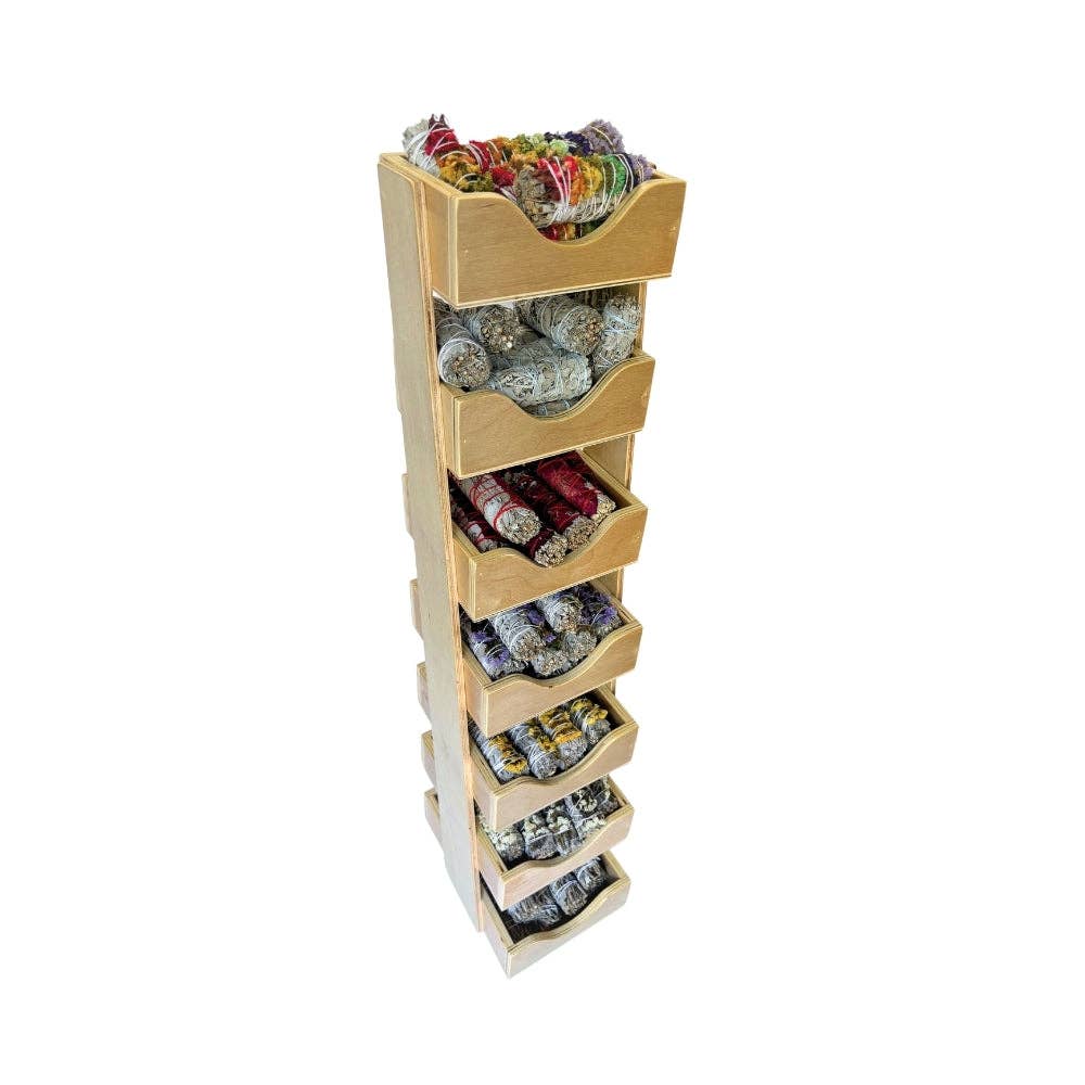 Earths Elements Wholesale - Wholesale Retailer Display - Home & Living - Display - 7 Slot Vertical1
