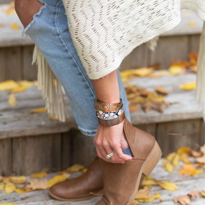 Giftologie - Wholesale Cuff Bracelet - Angelica Small Adjustable Lightweight Cuff Bracelet