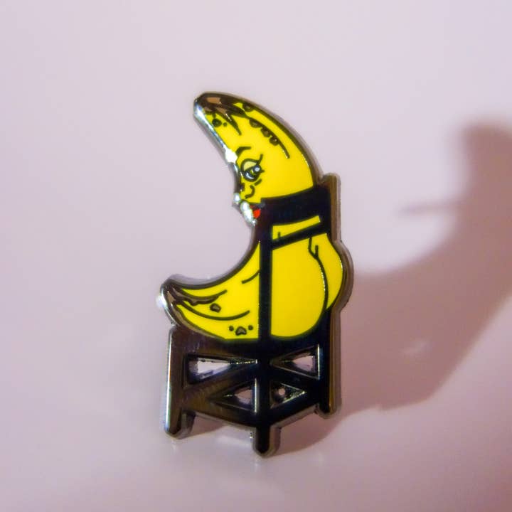Cheeky Art Studio - Wholesale Lapel Pin/Button - Banana Booty Hard Enamel Pin4