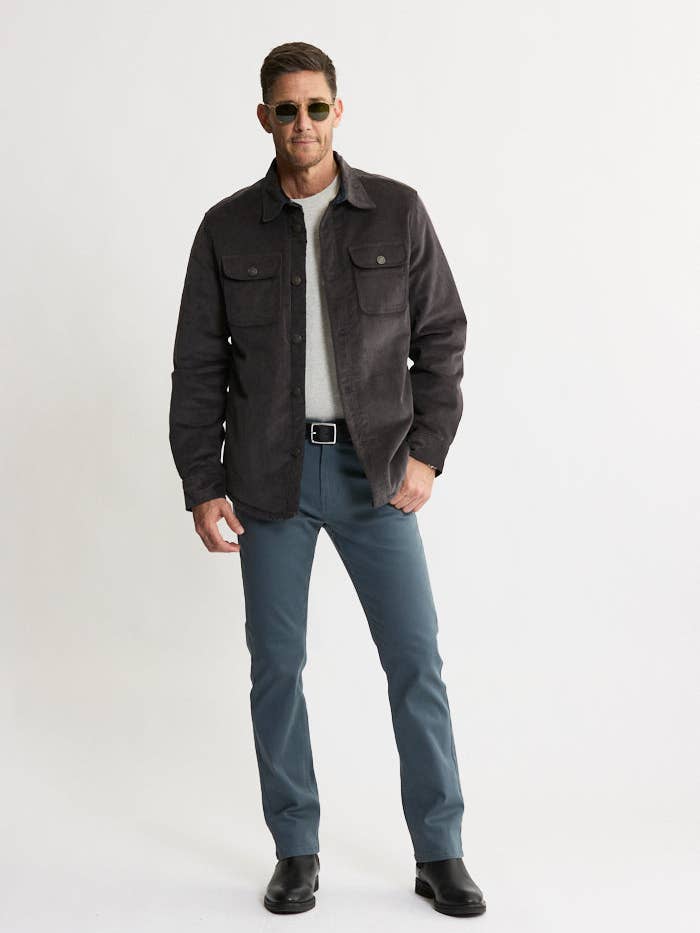 JACHS NY - Wholesale Shirt Jacket/Shacket - Men's - Concord Sherpa Lined Corduroy Shirt Jacket27