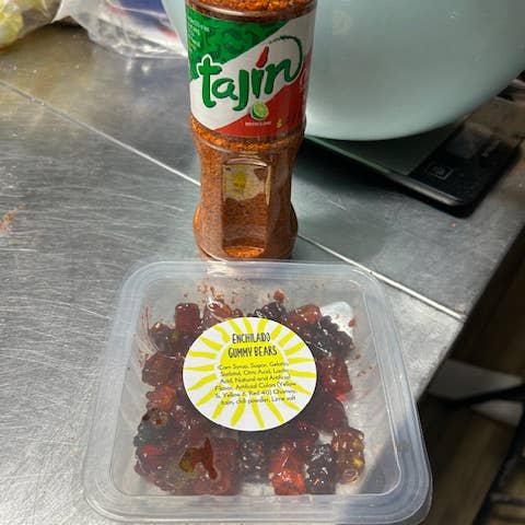 Rodgers jam berries - Wholesale Gummy - Enchilado Gummy Bears -Tajin,Chamoy,LimeSalt,ChiliPowder