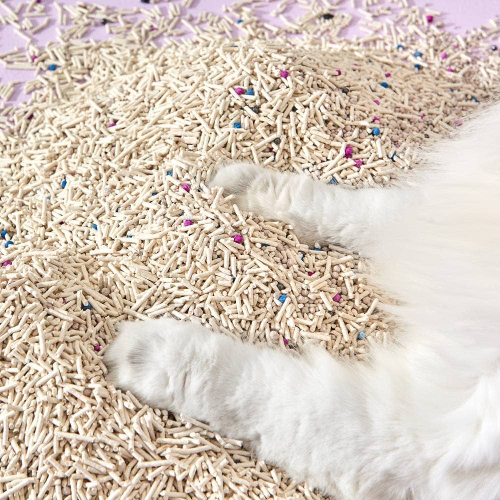 MichuPet - Wholesale Cat Litter - Michu Mixed Tofu Cat Litter, Heavy Duty Flushable Kitty Litt13