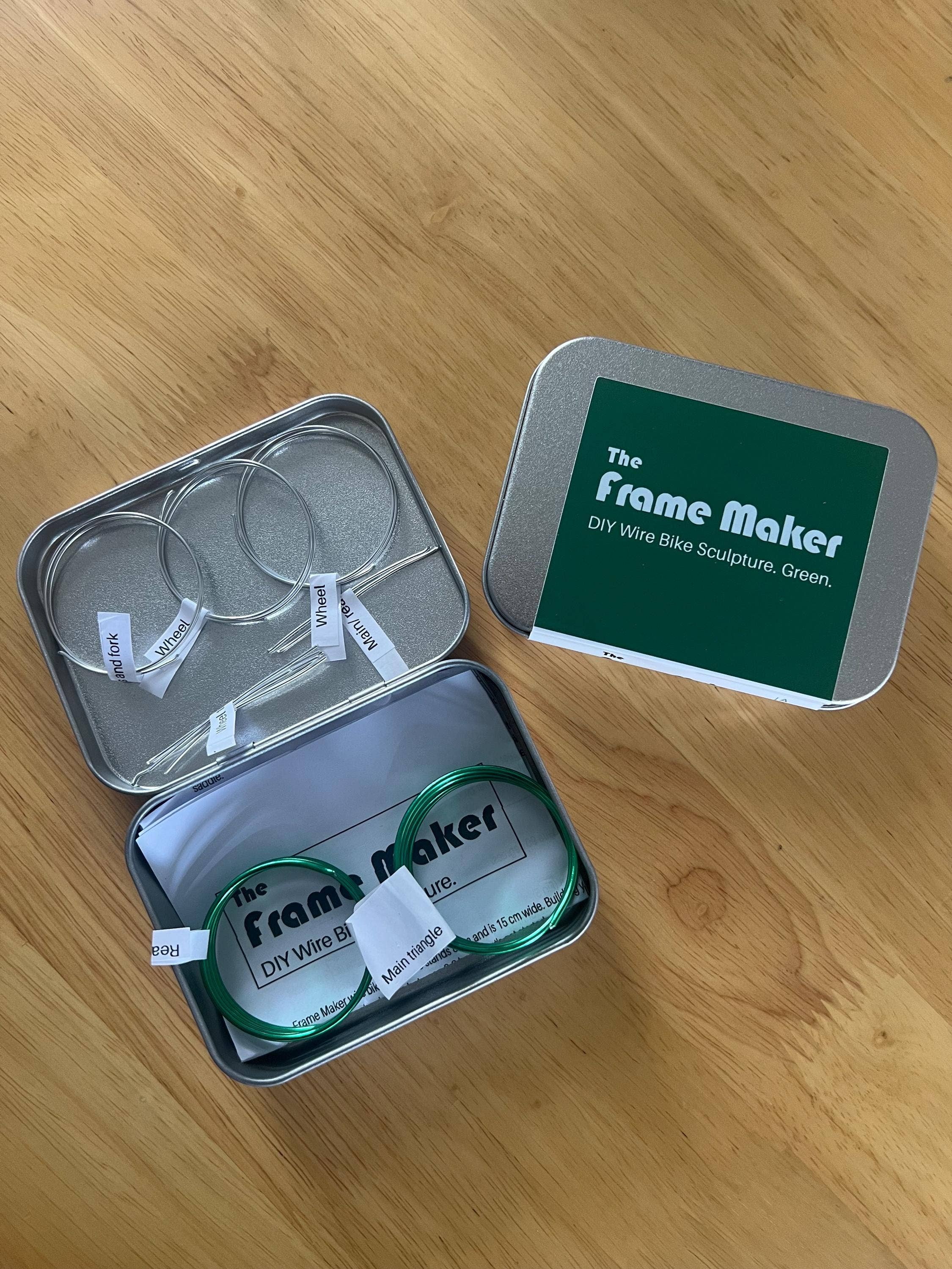 A Hobbyist's Presents – wholesale DIY craft kit – The Frame Maker – A Cycling Wire Sculpture Craft Kit6