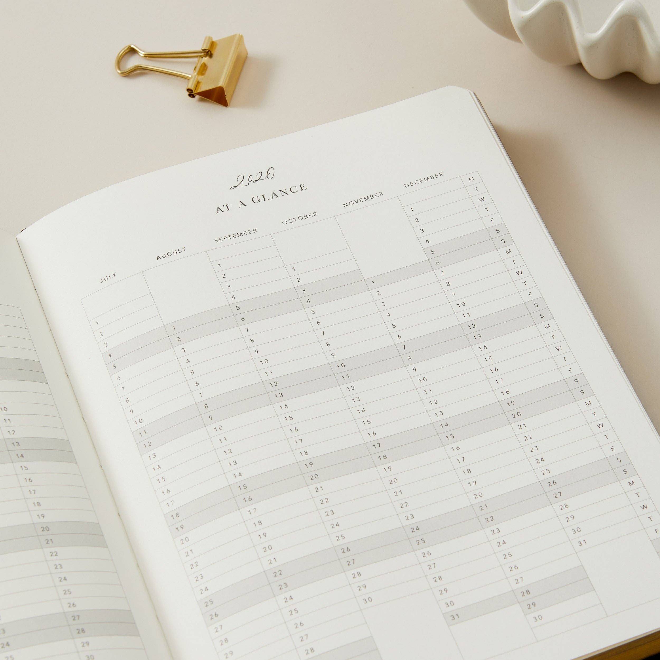 Blush And Gold - Wholesale Planner - 2026 Weekly Planner - Tortoise10