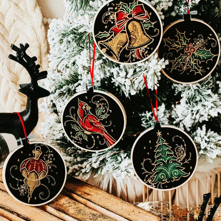 Embroidery Hoop Christmas Ornaments and other Purchase Wholesale hartssupplements. Free Returns & Net 60 Terms on Faire trending on Faire.