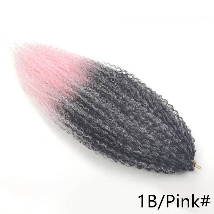 AK Brand - Wholesale Hair extensions - Long Curly Synthetic Braiding Hair with Natural Volume9