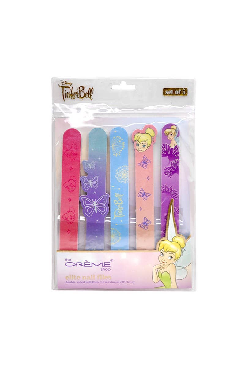 PINEAPPLE Beauty – Großhandel Nagelfeile – TCS DTB9312 Disney Tinker Bell Nagelfeilen-Set, 5-teilig, 12 Stück1