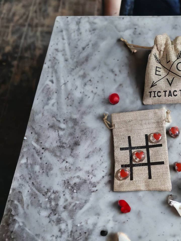 Love Tic Tac Toe for wholesale by Made From The Heart Boutique