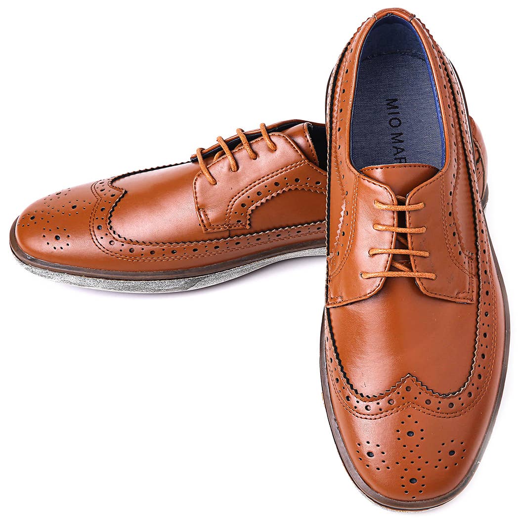 Mio Marino - Wholesale Brogue Shoes - Men's - Casual Wingtip Dress Shoes6
