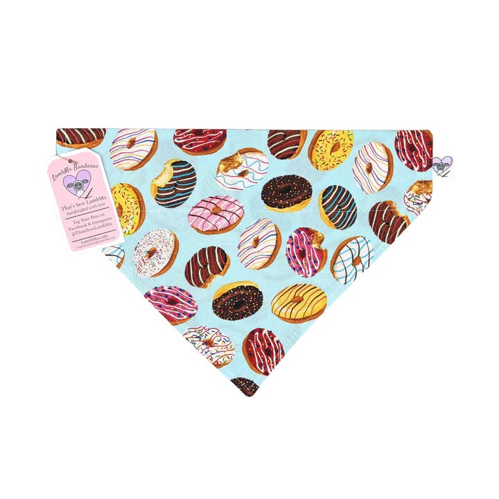 Donut Love - Bandana para perros para venta al por mayor de That's Sew LambMa