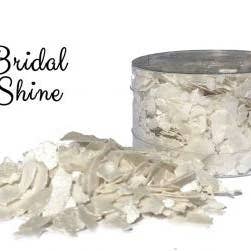 Crystal Candy Edible Cake Flakes - Bridal Shine for wholesale by Crystal Candy Unique Cake Decorations