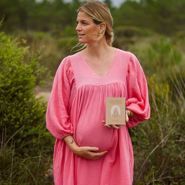 Oh Shanti - Wholesale Stationery/Notecard Set - Sol & Pepper pregnancy affirmation cards1