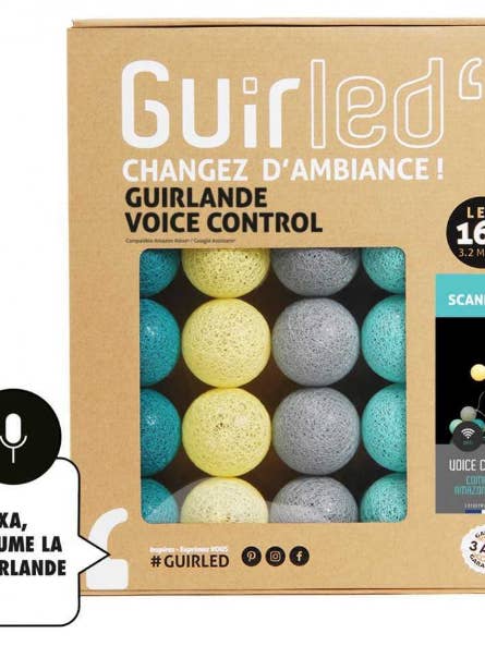 Guirnalda de luces escandinavas con control de voz para venta al por mayor de Guirled