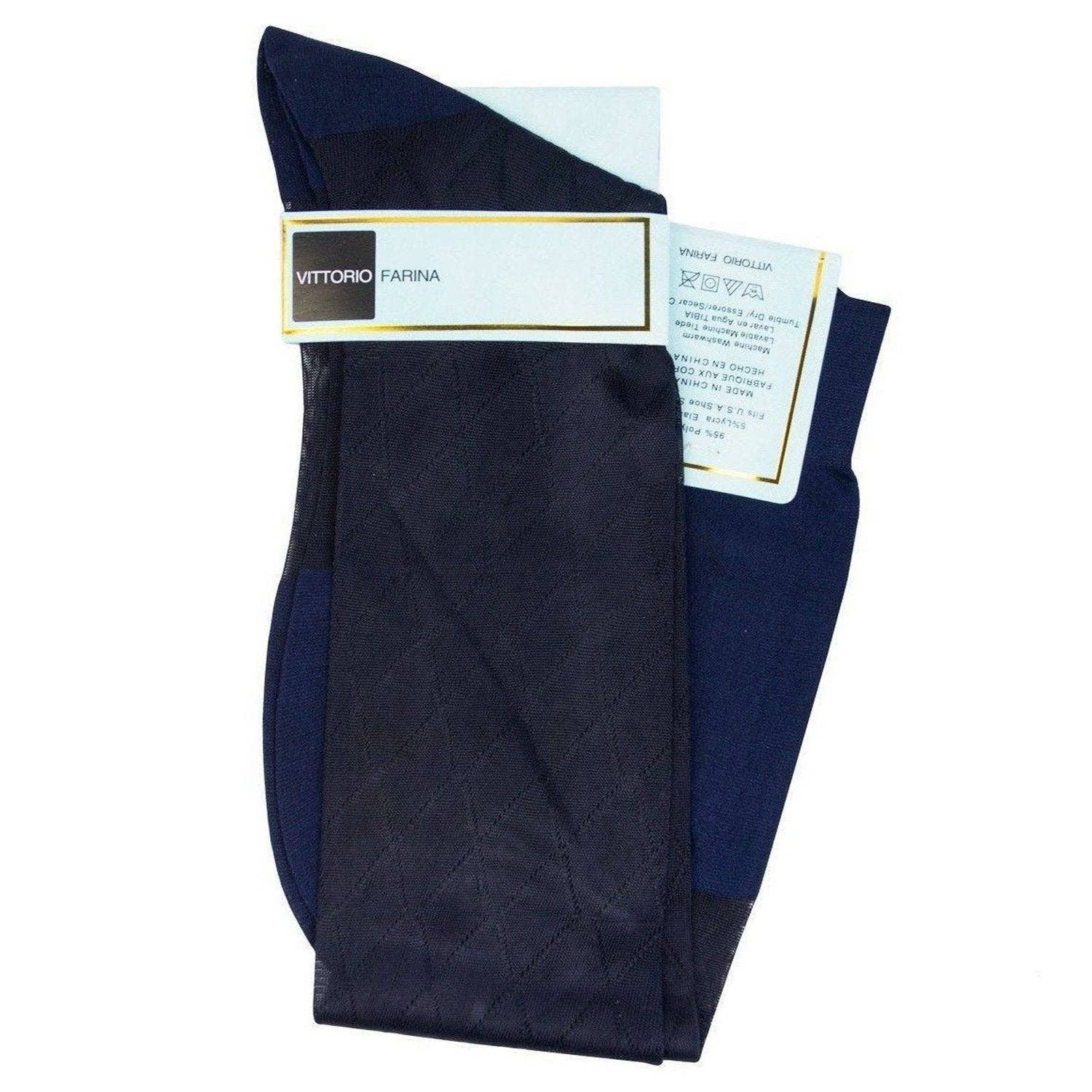 Dubal Brothers – wholesale Socks – Men's – Vittorio Farina Men's Vibrant Colorful Over the Calf Dress Socks (Retail)10