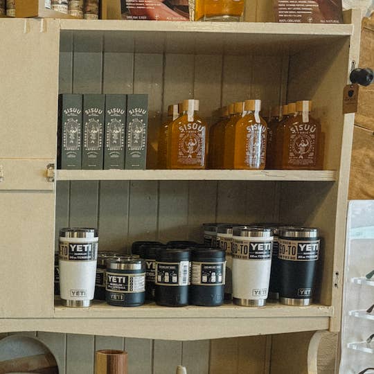 SISUU - Wholesale Retailer Display - Beauty & Wellness - SISUU Fire & Spice Tonic POS A51