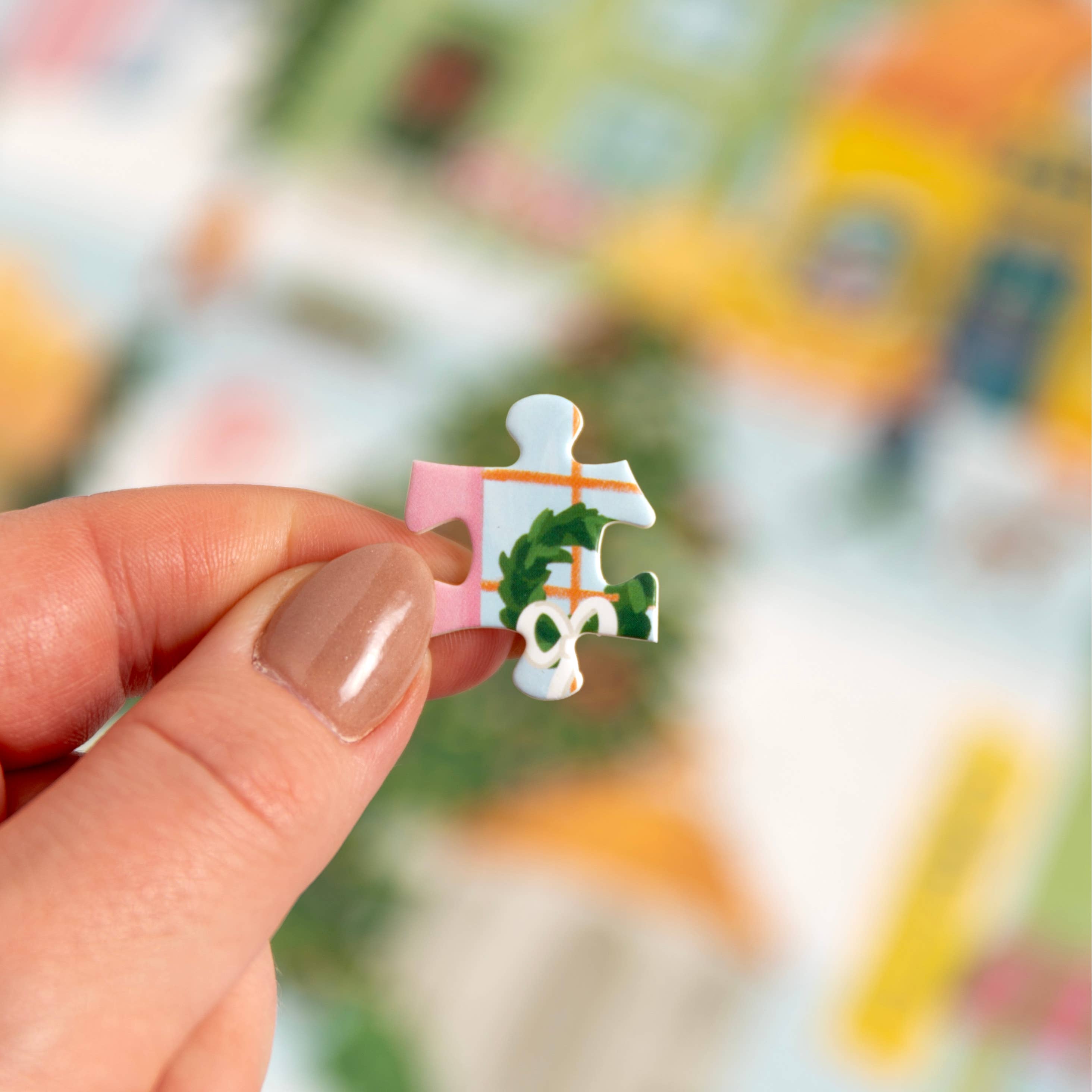 1canoe2 | One Canoe Two Paper Co. - Wholesale Puzzle - Adult - Christmas Village - 1000 Piece Holiday Jigsaw Puzzle2