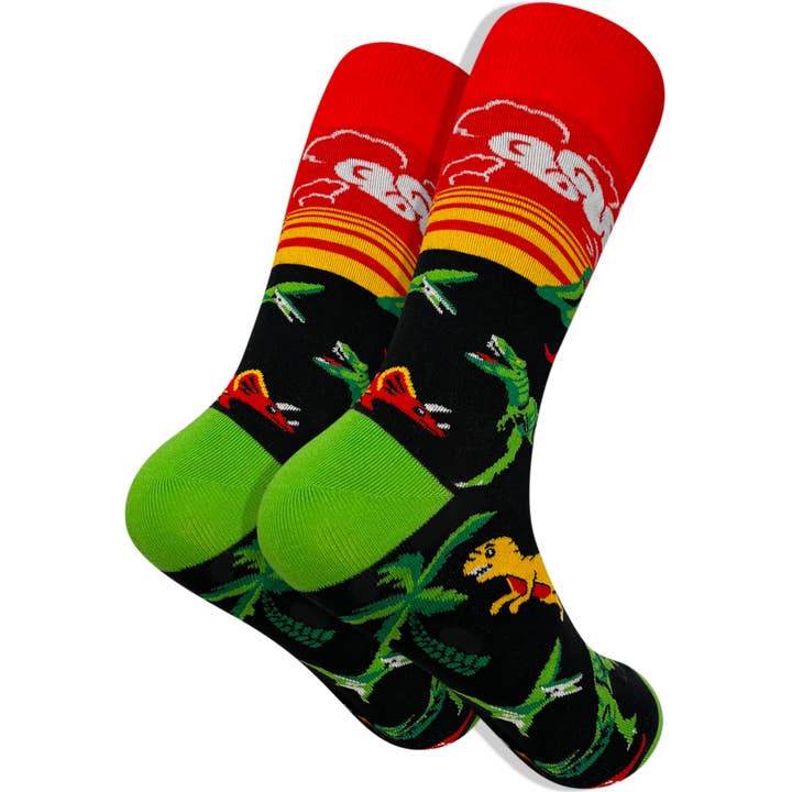 Imagery Socks – wholesale Socks – Men's – Men's Dinosaur Socks5