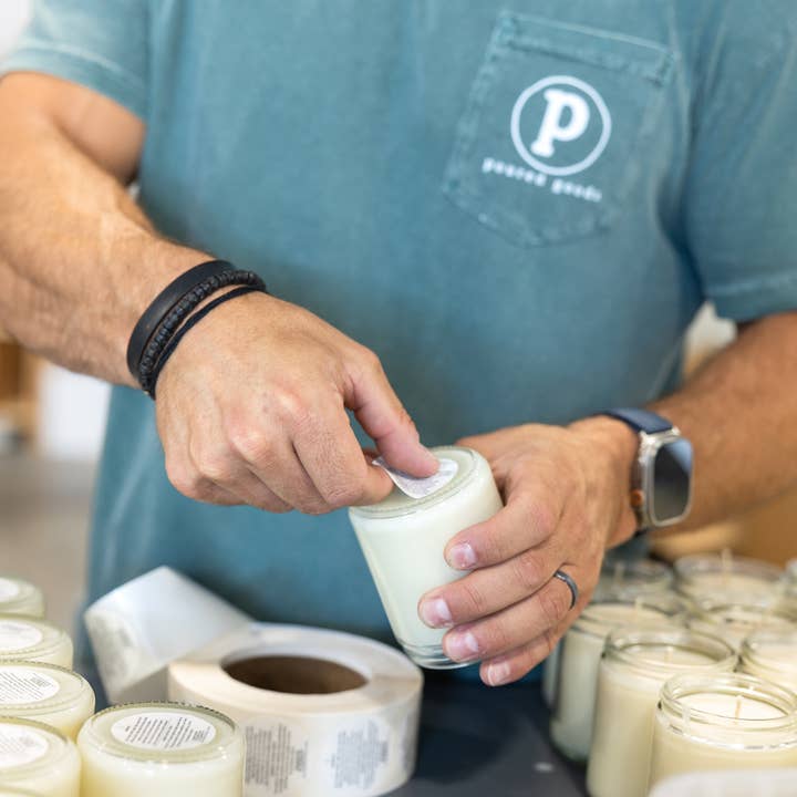 Poured Goods - Wholesale Jar/Filled Candle - Sweet Cream Butter - Candle3