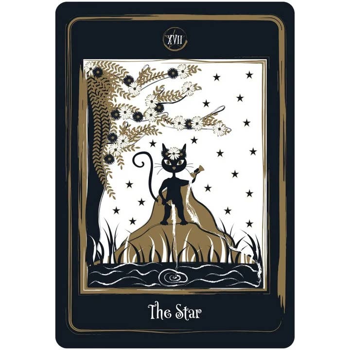 U.S. Games Systems Inc. - Wholesale Tarot Cards - Golden Black Cat Tarot5