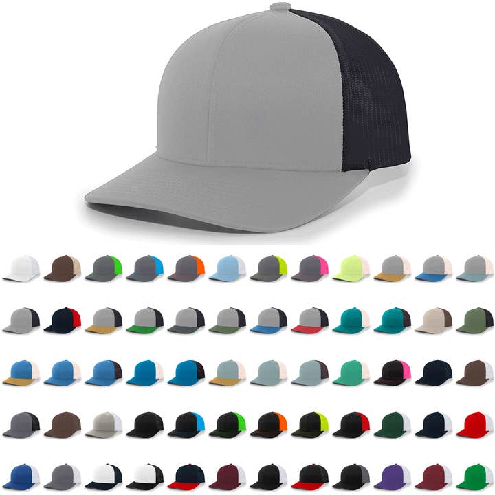 Pacific Headwear 104C Casquette Trucker Snapback pour la vente par The Park Wholesale