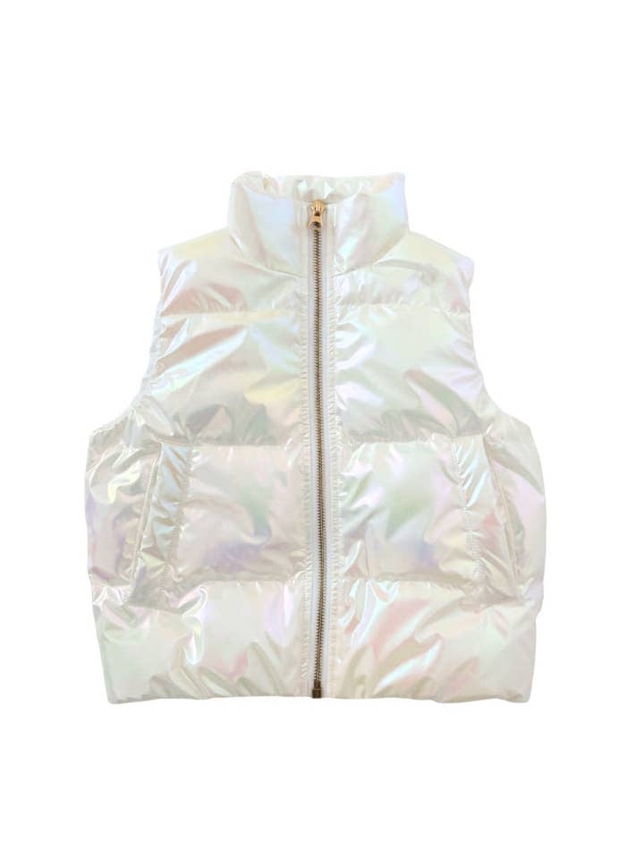 Snow Angel Down Vest for wholesale by Love and Grow Clothing Co