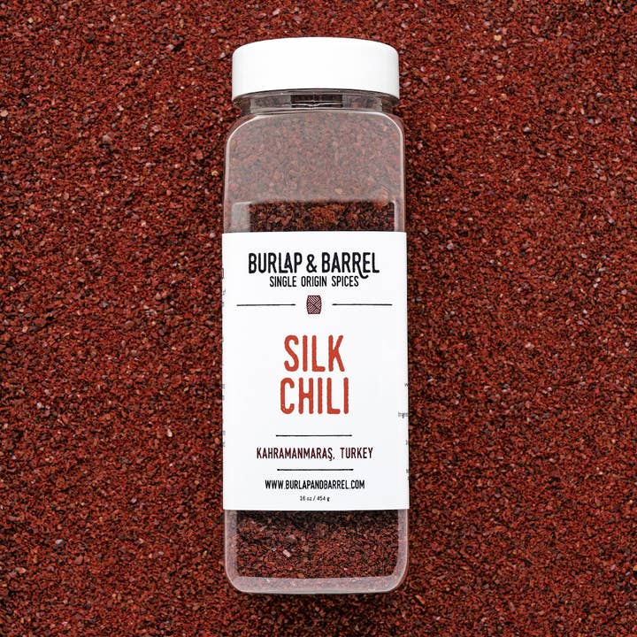 Burlap & Barrel - Wholesale Dried Spice - Silk Chili Flakes -Foodservice Container Spices & Seasonings
