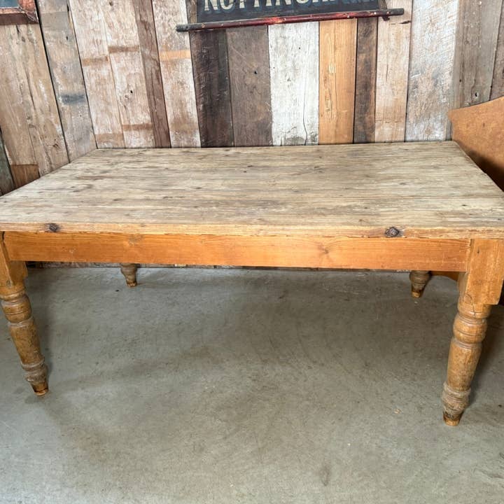 Antique Early Victorian Kitchen Dining Table for wholesale by belvoir
