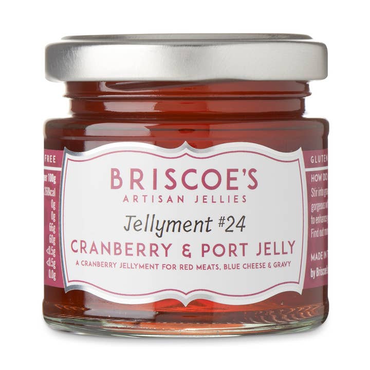 The Fruity Kitchen - Wholesale Jam/Jelly - Cranberry & Port Jelly: Hamper/Gift/Retail0