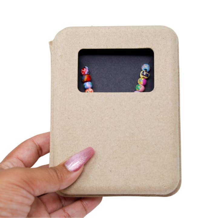 Sustainable Packaging Industries - Wholesale Gift Box - 5.5" Clamshell w/ Window - Eco Friendly Retail Packaging