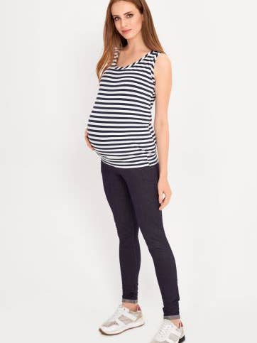 TOP NAVY BLUE STRIPED for wholesale by Cool Mama
