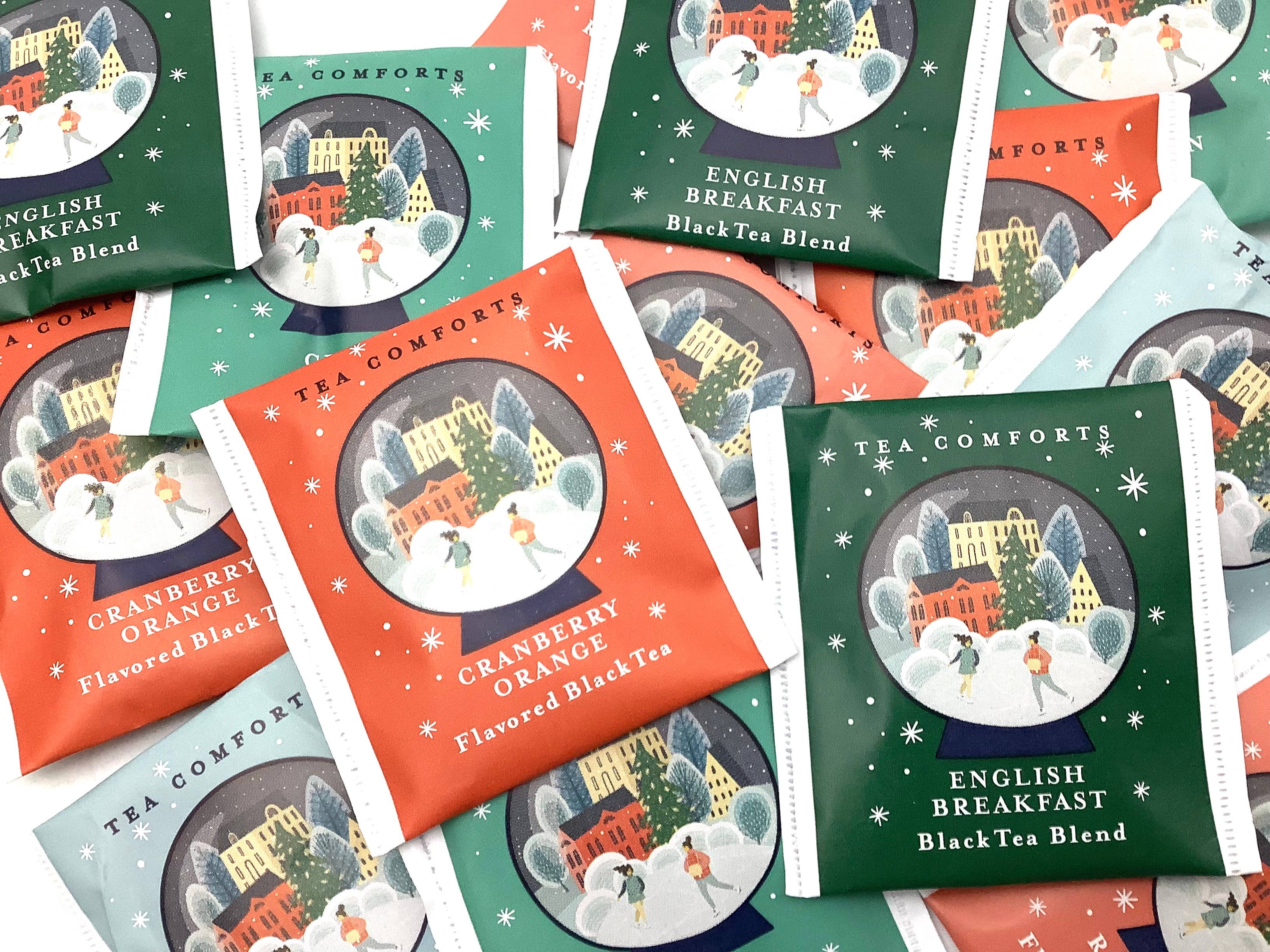 All Little Cute Things – wholesale Tea bags – Magical Snow Globe Variety Assortment tea packets2