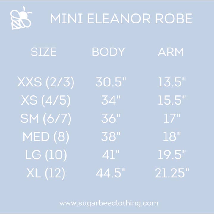 Sugar Bee Clothing – wholesale Robe – Kids – Mini Eleanor Fur Trimmed Robe - Tartan