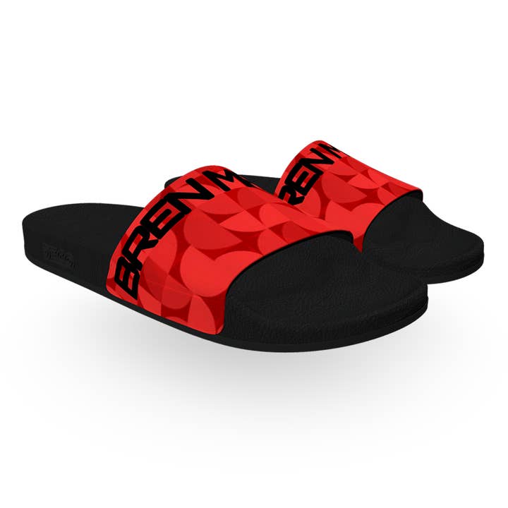 BREN MAROE Sandália Vermelha Unissexo por atacado de BREN MAROE