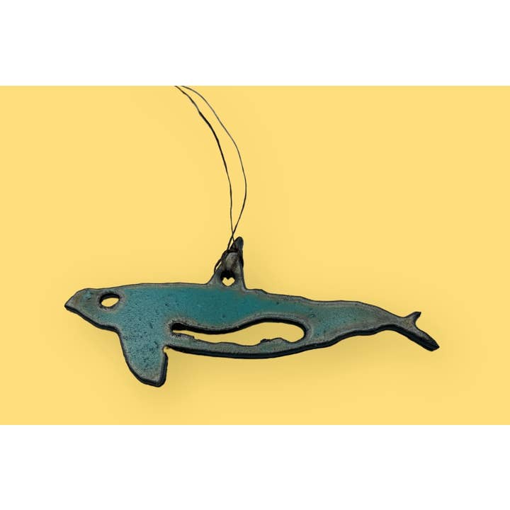 Orca ornament nautical Christmas ornament gift souvenir USA for wholesale by Iron Jewel