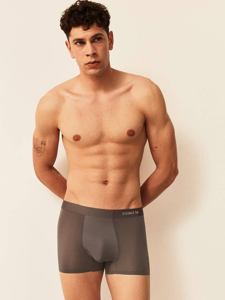 Double M - Wholesale Underwear - Men's - ULTRA-THIN BREATHABLE MESH BOXER1
