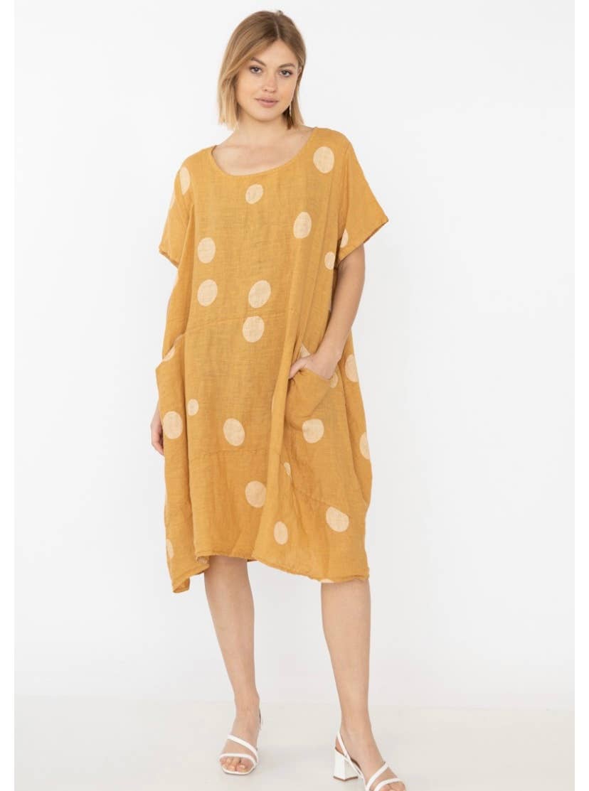 LINEN & COTTON HOUSE - Wholesale Dress - Women's - LINEN DRESS. 17600 SPRING SUMMER CLOTHING52