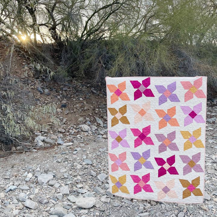 Nollie Bean – Großhandel Bastel-Nähset – Paradise Lane Quiltmuster (gedruckt)4