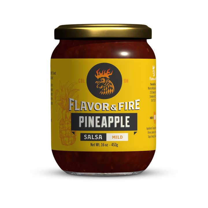 Flavor & Fire - Madstone - Clamlube Brand Hot Sauce – Engroshandel Salsa – Ananas Salsa