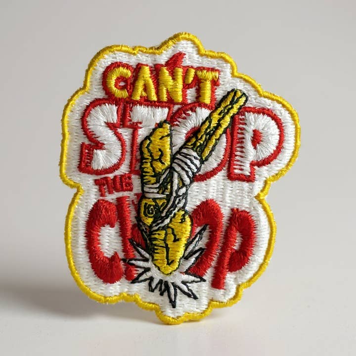 Can't Stop The Chop - Embroidered Patch for wholesale by AMD Embroidery KC