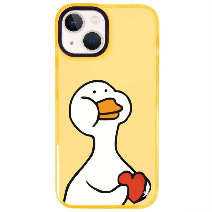 Arty telefontaske til iPhone 13/14/15, Duck Design for engroshandel hos Deercase