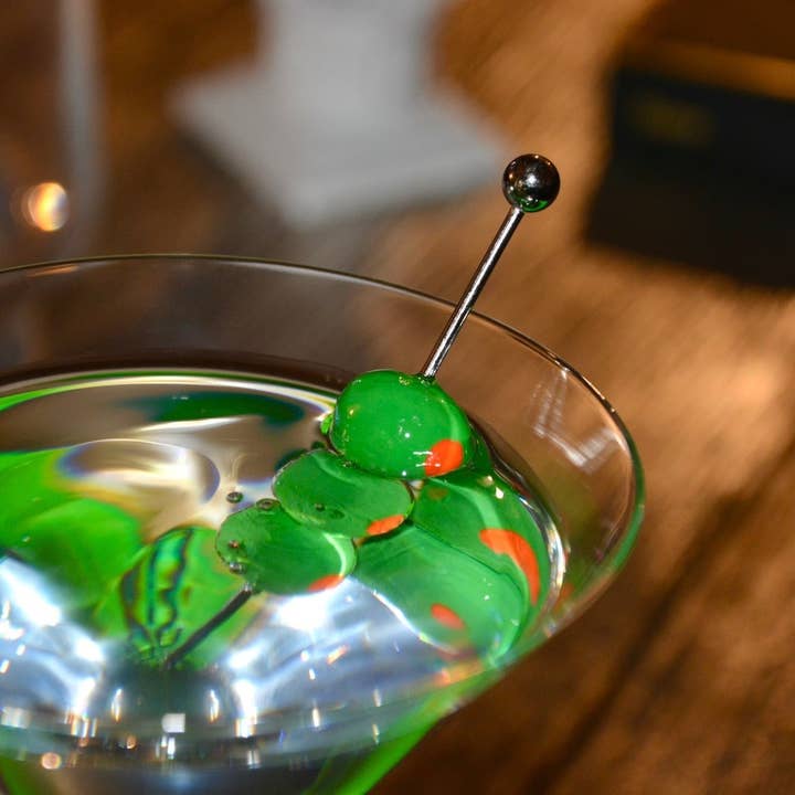 House of Savage - Wholesale Decorative Tabletop Object - FAUX DIRTY MARTINI DECOR8